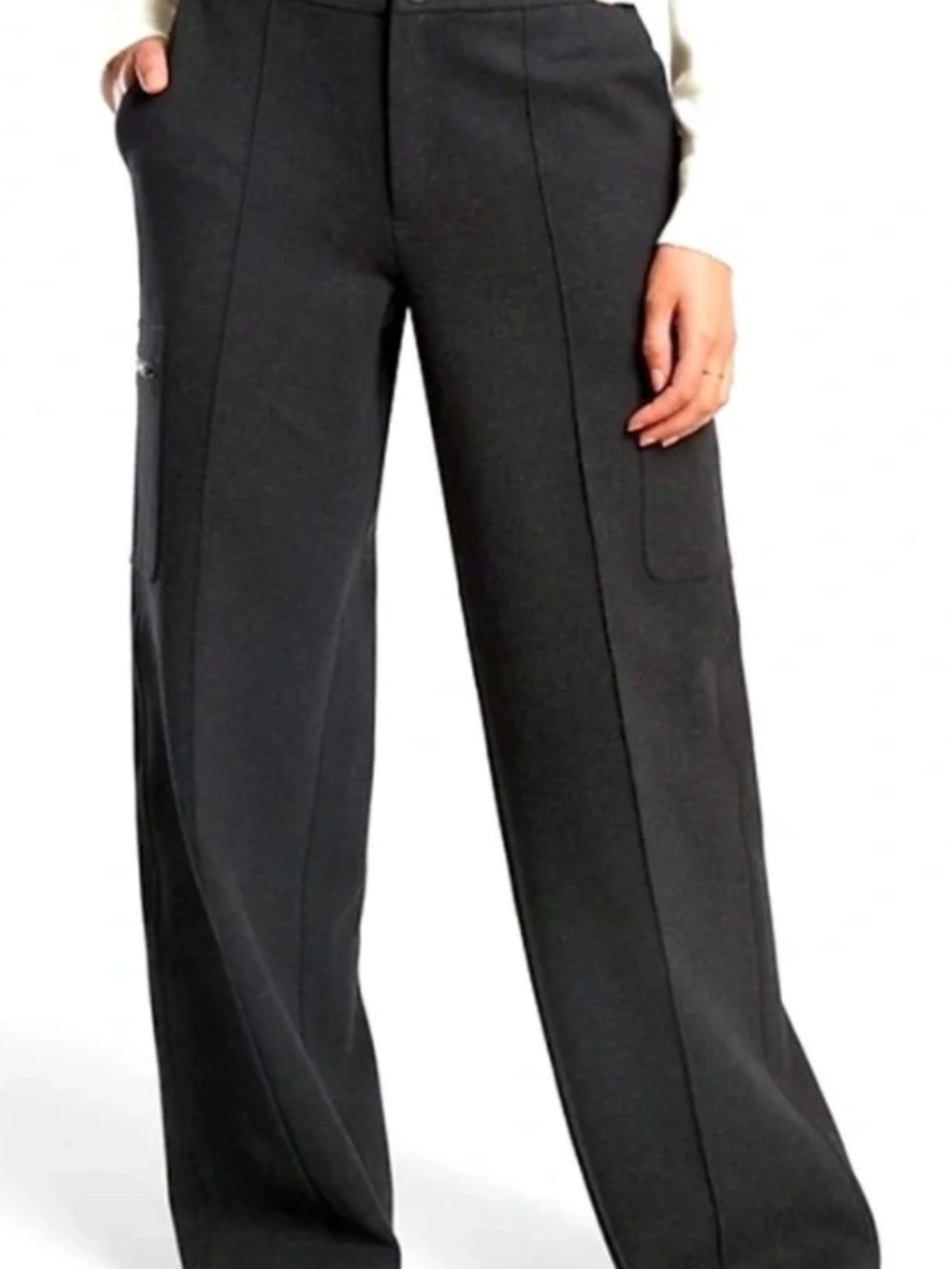Athleta Venice Cargo Heathered Pant, size 16